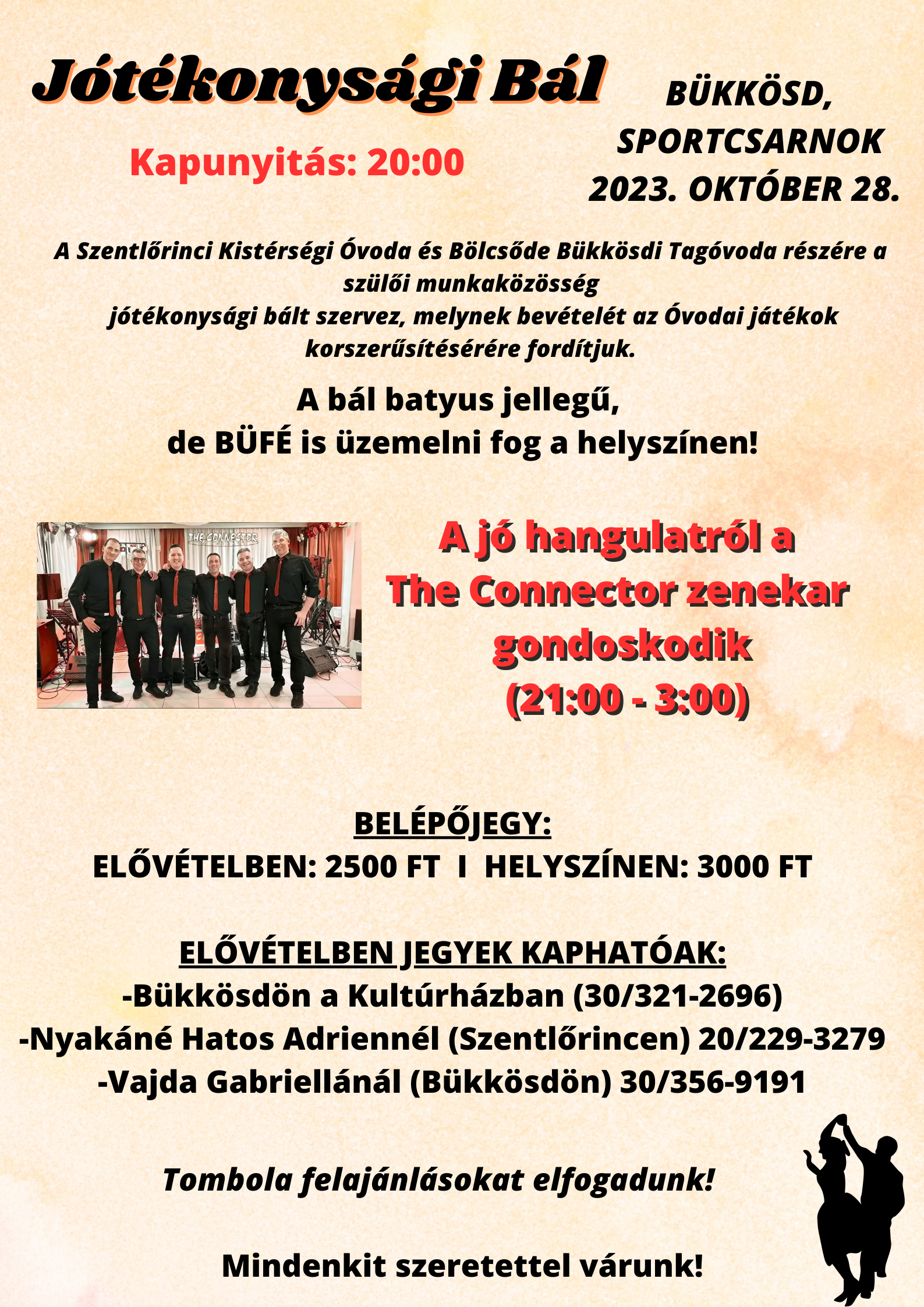 óvoda jótékonysági bál